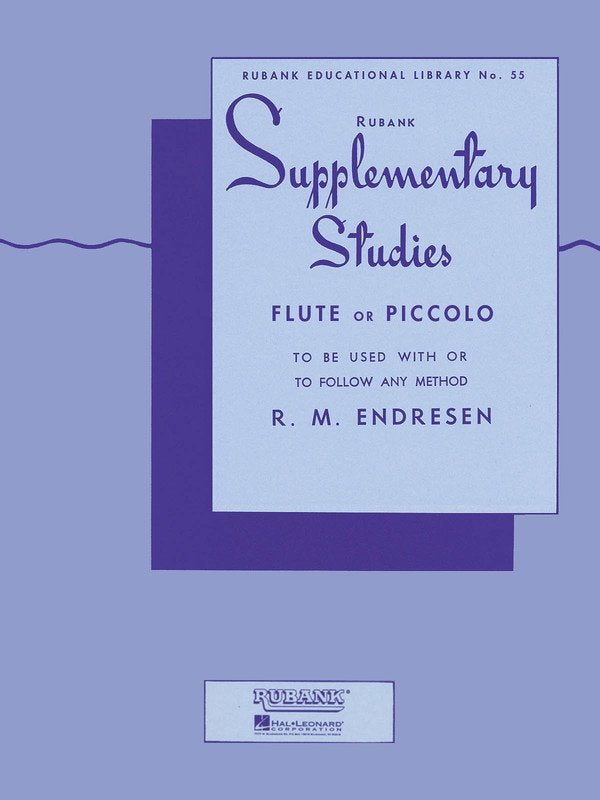 Supplementary Studies for Flute by Rubank Publications, 24 Pages