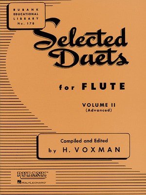 Selected Duets Vol. 2 — Flute, Advanced (Rubank Publications)
