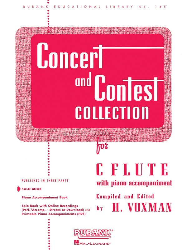Concert and Contest Collection — Flute Solo Part (Rubank Publications)