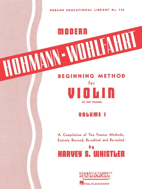 Hohmann-Wohlfahrt Beginning Method for Violin Book 1 (Rubank Publications)