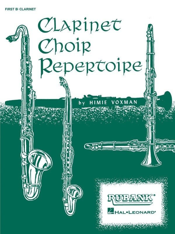 Clarinet Choir Repertoire — 2nd B-flat Clarinet Part (Rubank Publications)