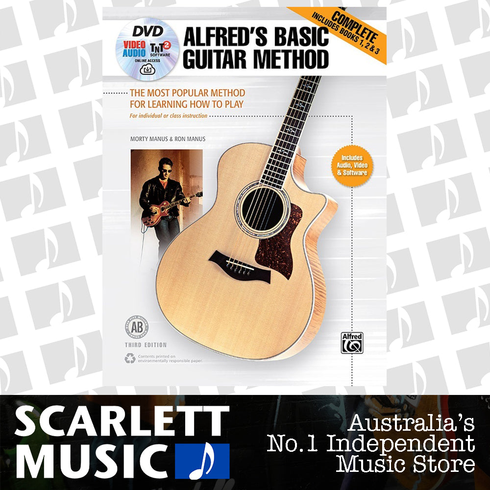 Alfred's Basic Guitar Method Complete Third Edition Bk/DVD/OA - Manus Morty / Manus Ron Alfred 44749 — view 2