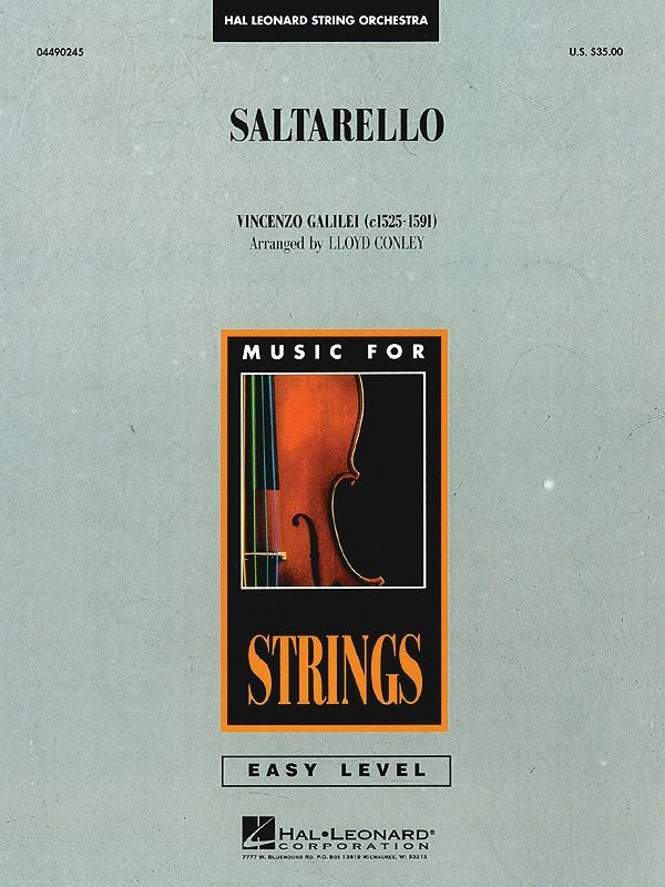 Saltarello (Easy String Orchestra) (Hal Leonard)