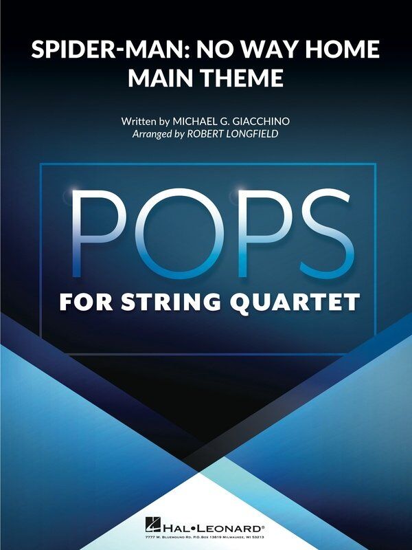 Spider-Man No Way Home Main Theme String Quartet Arrangement for Cello and Viola