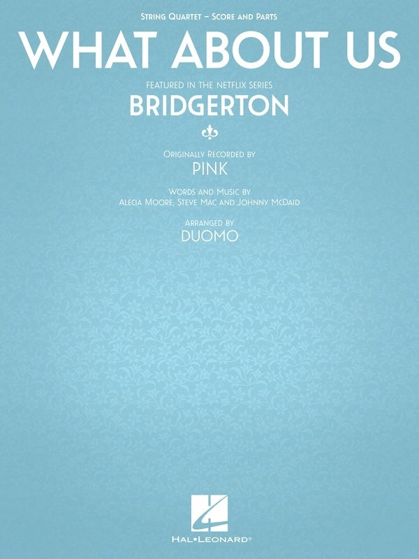 What About Us For String Quartet (Featured In Bridgerton) Score/Parts (Viola|Cello|2 Violins)