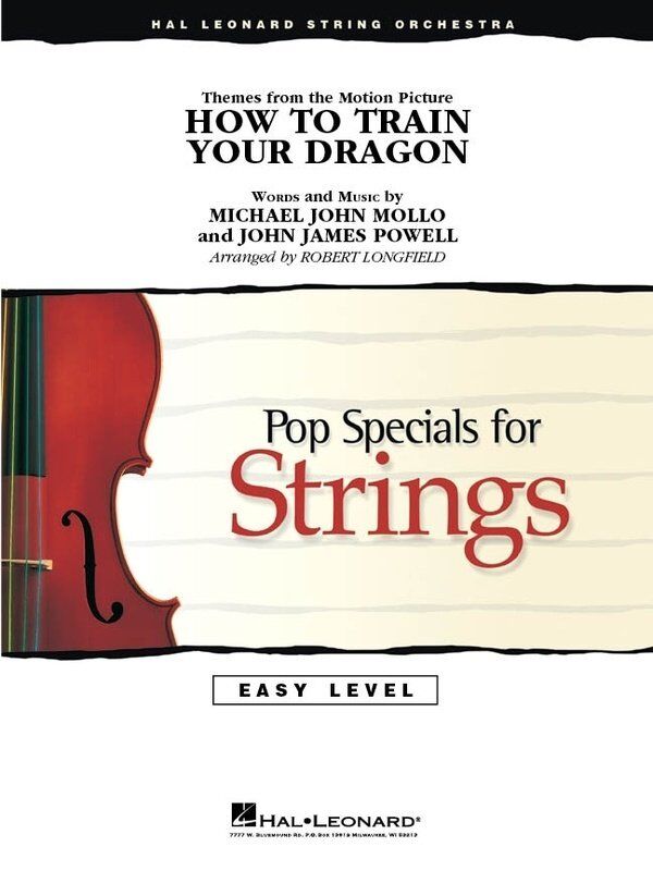 How to Train Your Dragon String Orchestra Arrangement by Robert Longfield