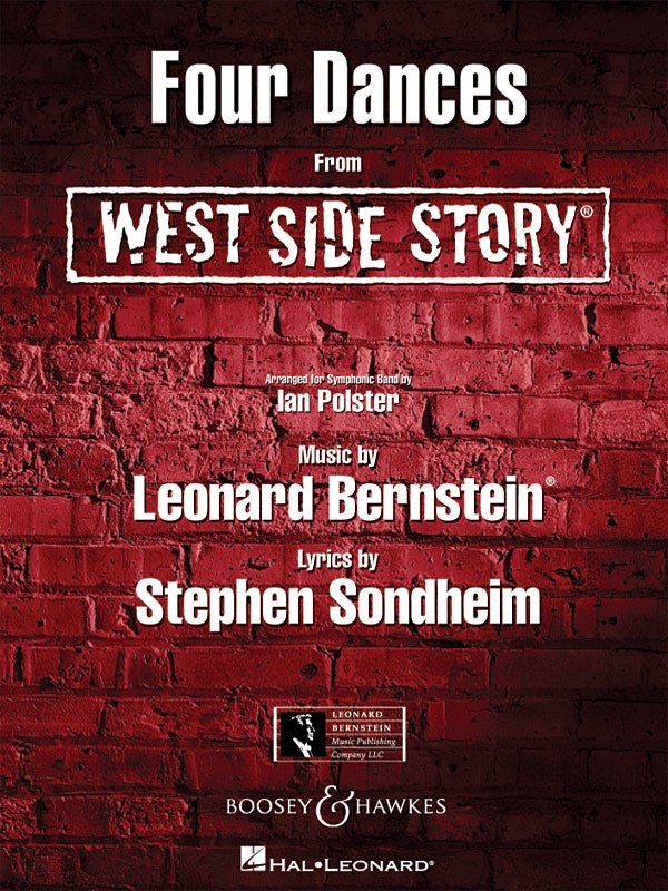 Four Dances from West Side Story — Concert Band, Score & Parts (Hal Leonard)