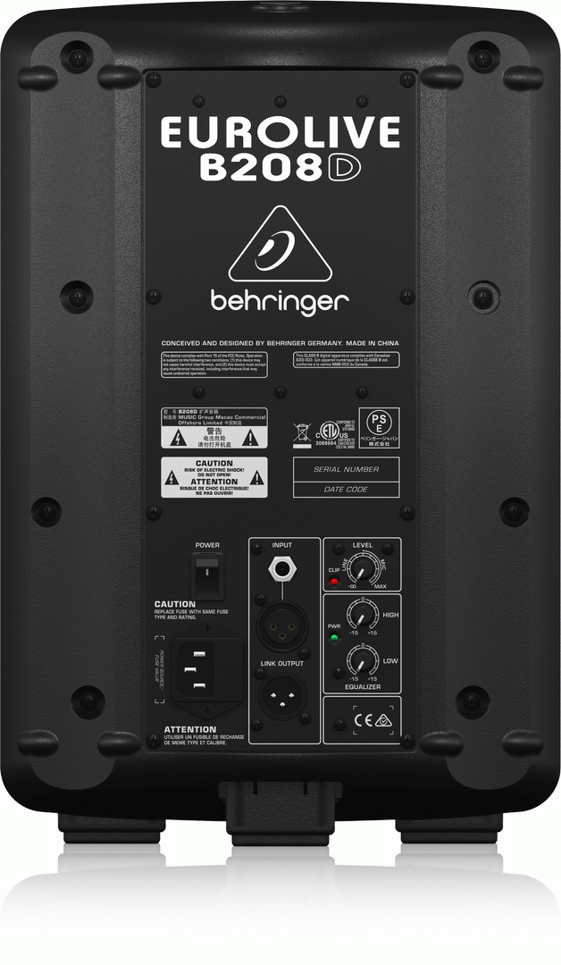 Behringer Eurolive B208D Speaker — view 3