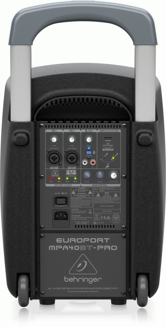 Behringer Europort Mpa40Btpro Compact Pa — view 3