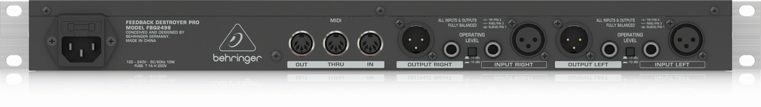 Behringer FBQ2496 Feedback Destroyer Pro — view 3