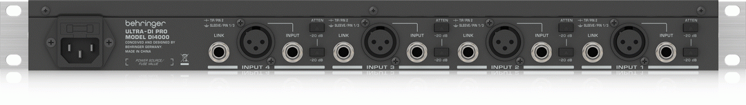 Behringer Ultra-Di Pro Di4000 V2 DI Box — view 3