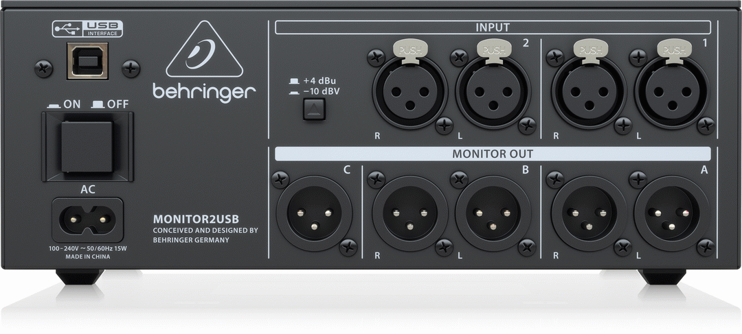Behringer MONITOR2USB Monitoring Controller — view 3
