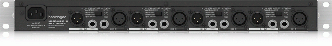 Behringer Multicom PRO-XL MDX4600 V2 — view 3