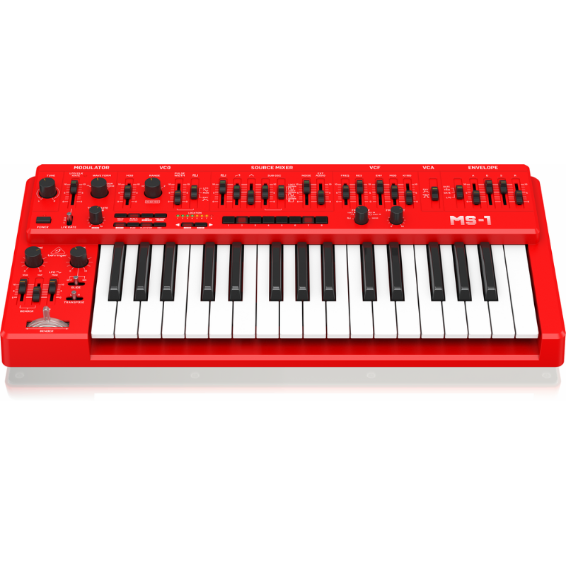 Behringer MS-101 Analog Synthesizer with 32 Keys, 3340 VCO, VCF, ADSR, 32-Step Sequencer and Arpeggiator — view 6