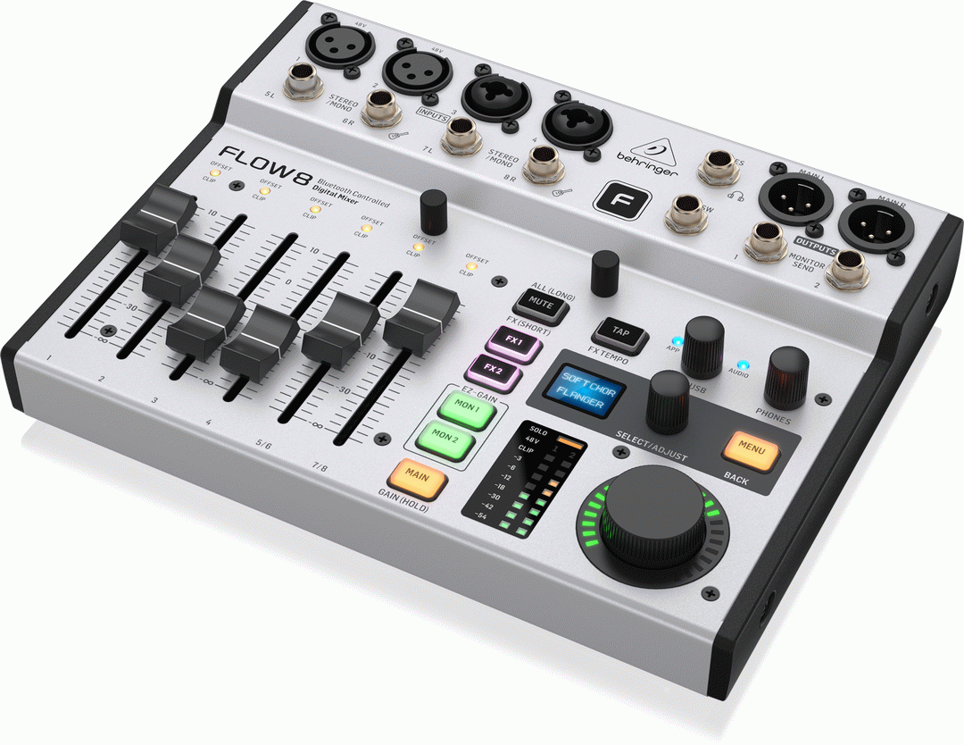 Behringer FLOW-8 Digital USB 8 Channel Mixer — view 3
