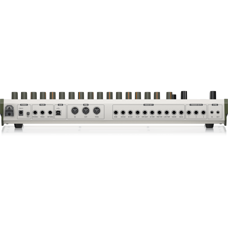 Behringer RD9 Analog Drum Machine with 10 Drum Sounds, 64-Step Sequencer, Wave Designer, Dual-Mode Filter — view 4
