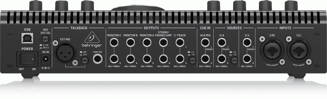 Behringer Studio XL USB Interface Extra Large w/ Monitor Control — view 3