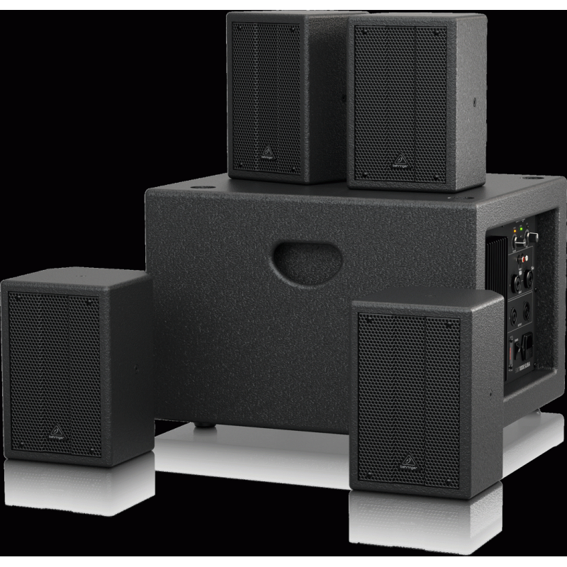 Behringer SAT 1004 PA Bundle with 8" Subwoofer and 4 Passive Speakers — view 5