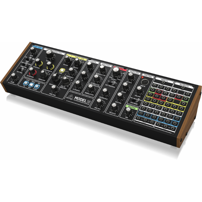 Behringer Model 15 Analog Semi-Modular Synthesizer with Dual VCOs, VCF, Sequencer and Arpeggiator in Eurorack Format — view 5