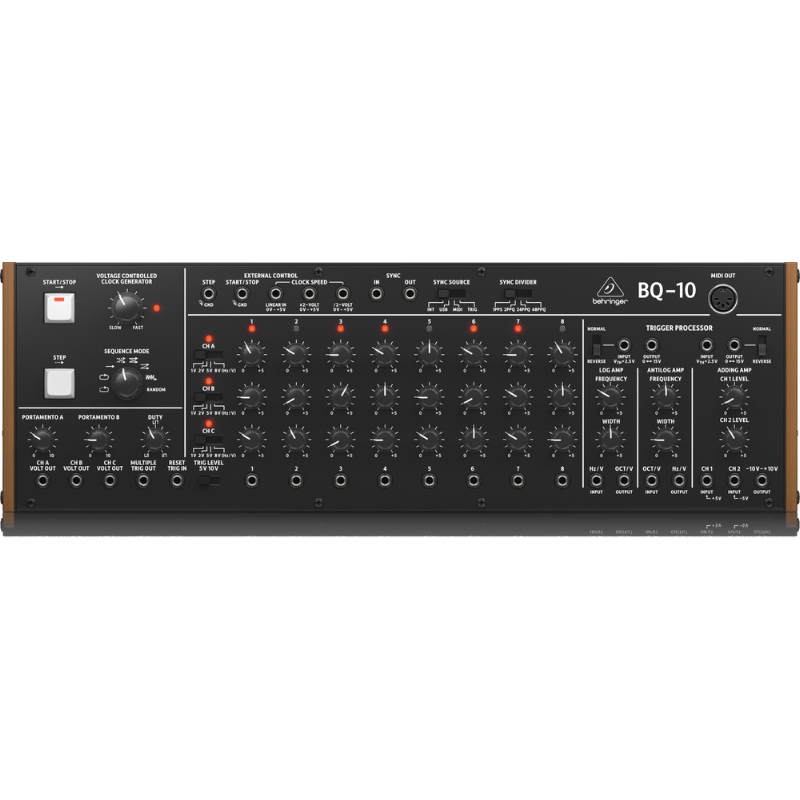 Behringer BQ-10 Analog Sequencer for Eurorack - 24 Steps, Full CV Control — view 3