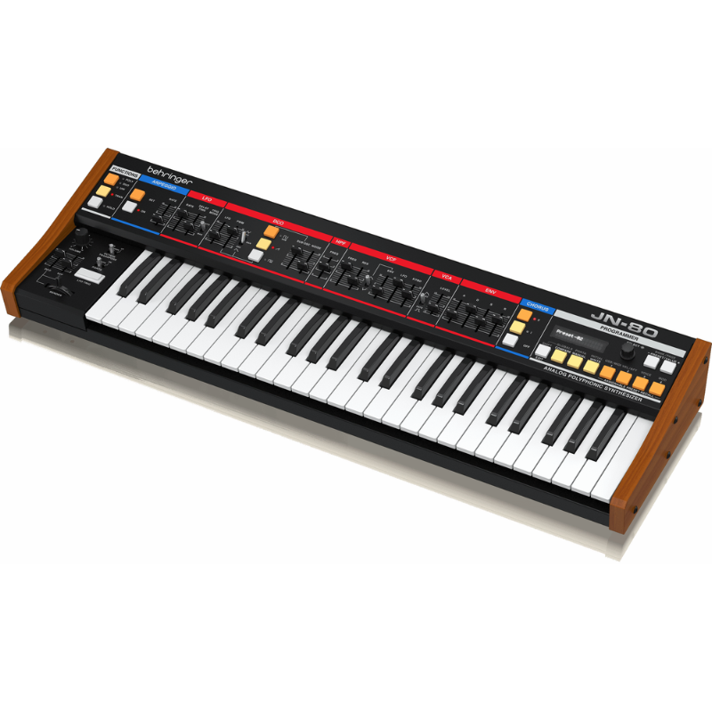 Behringer JN-80 Classic Analog 8 Voice Poly Synth with 3109 VCFs, BBD Chorus, 49-Key Keyboard and Aftertouch — view 4