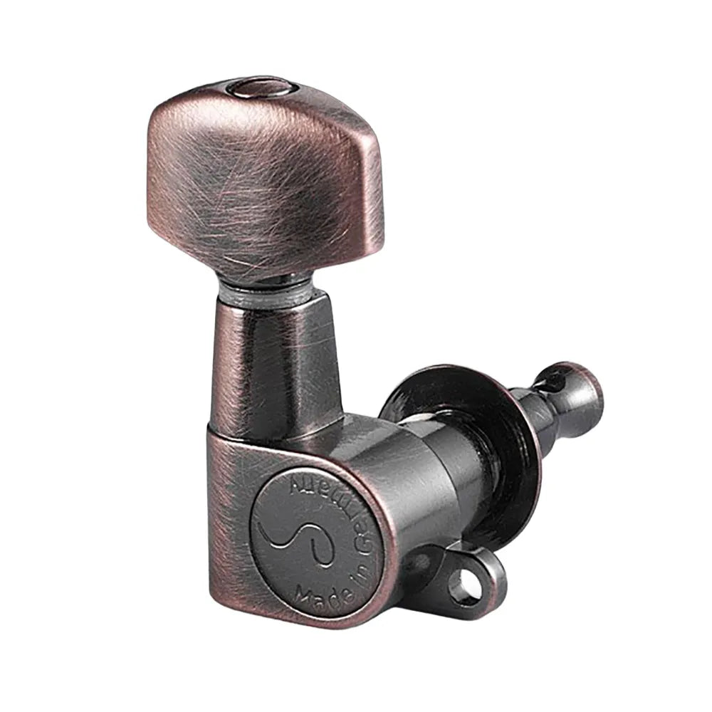Schaller M6 Mini Machine Heads 6-in-Line - Vintage Copper