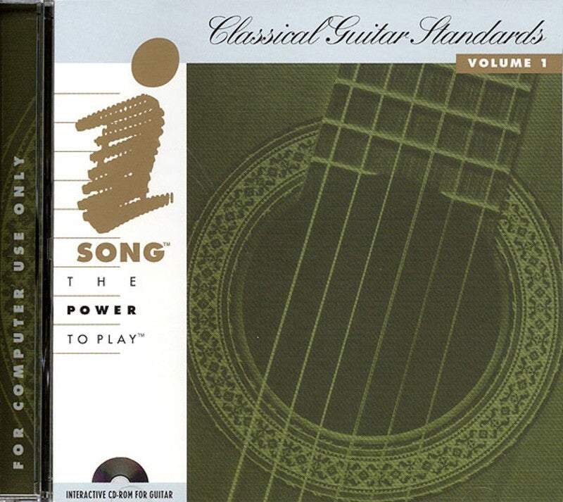 Isong Classical Guitar Standards Book 1 CD Rom