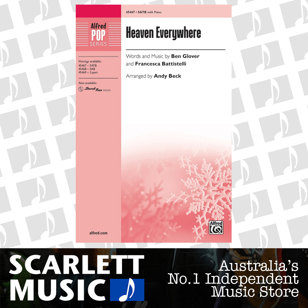 Heaven Everywhere SATB — view 2