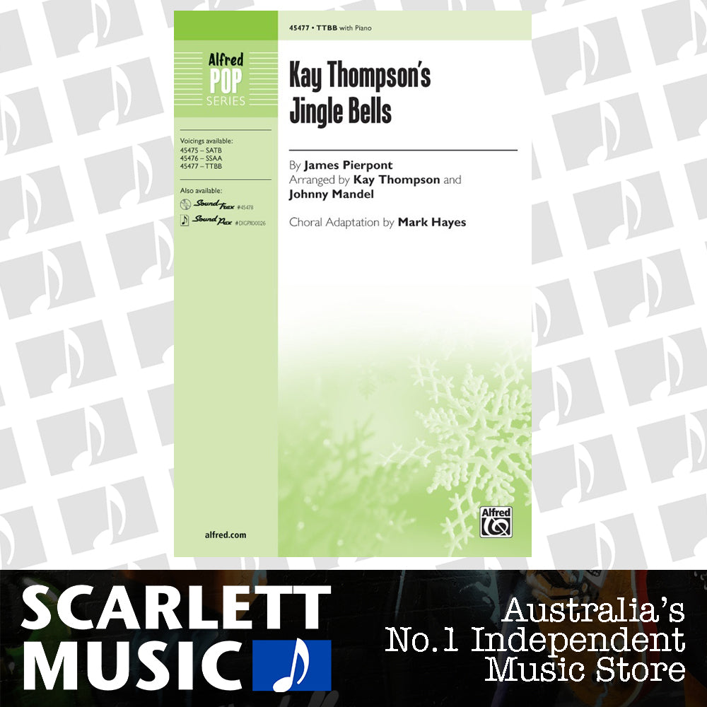Kay Thompson's Jingle Bells TTBB — view 2