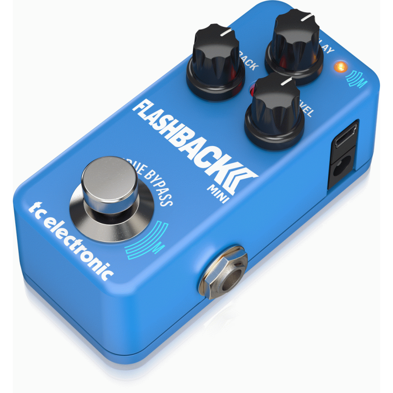 TC Electronic Flashback 2 Mini Delay Pedal with MASH Footswitch and Tape/Analog Algorithms — view 3