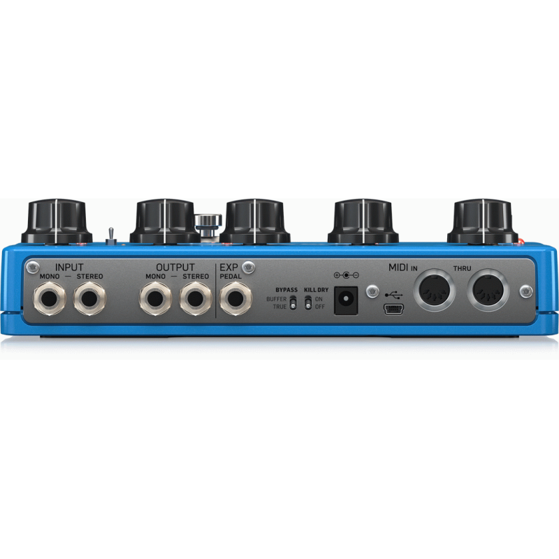 TC Electronic Flashback 2 X4 Delay Pedal with 3 MASH Switches, Crystal, Analog, Tape Delays & 6 Presets — view 4