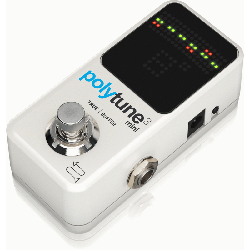 TC Electronic Polytune 3 Mini Polyphonic Tuner with Multiple Tuning Modes and Built-In Bonafide Buffer — view 3