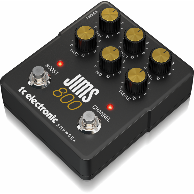 TC Electronic Jims 800 Dual Channel Guitar Preamp Pedal — view 3