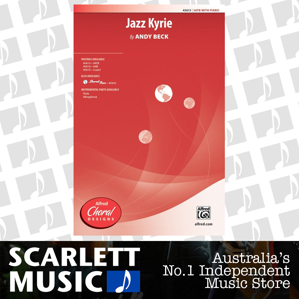 Jazz Kyrie SATB — view 2