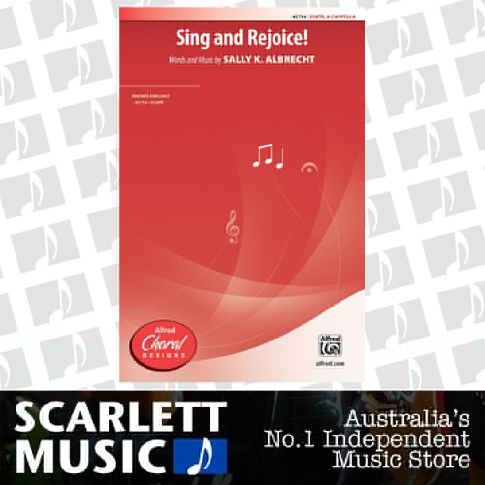 Sing and Rejoice SATB Choral Sheet Music — view 2