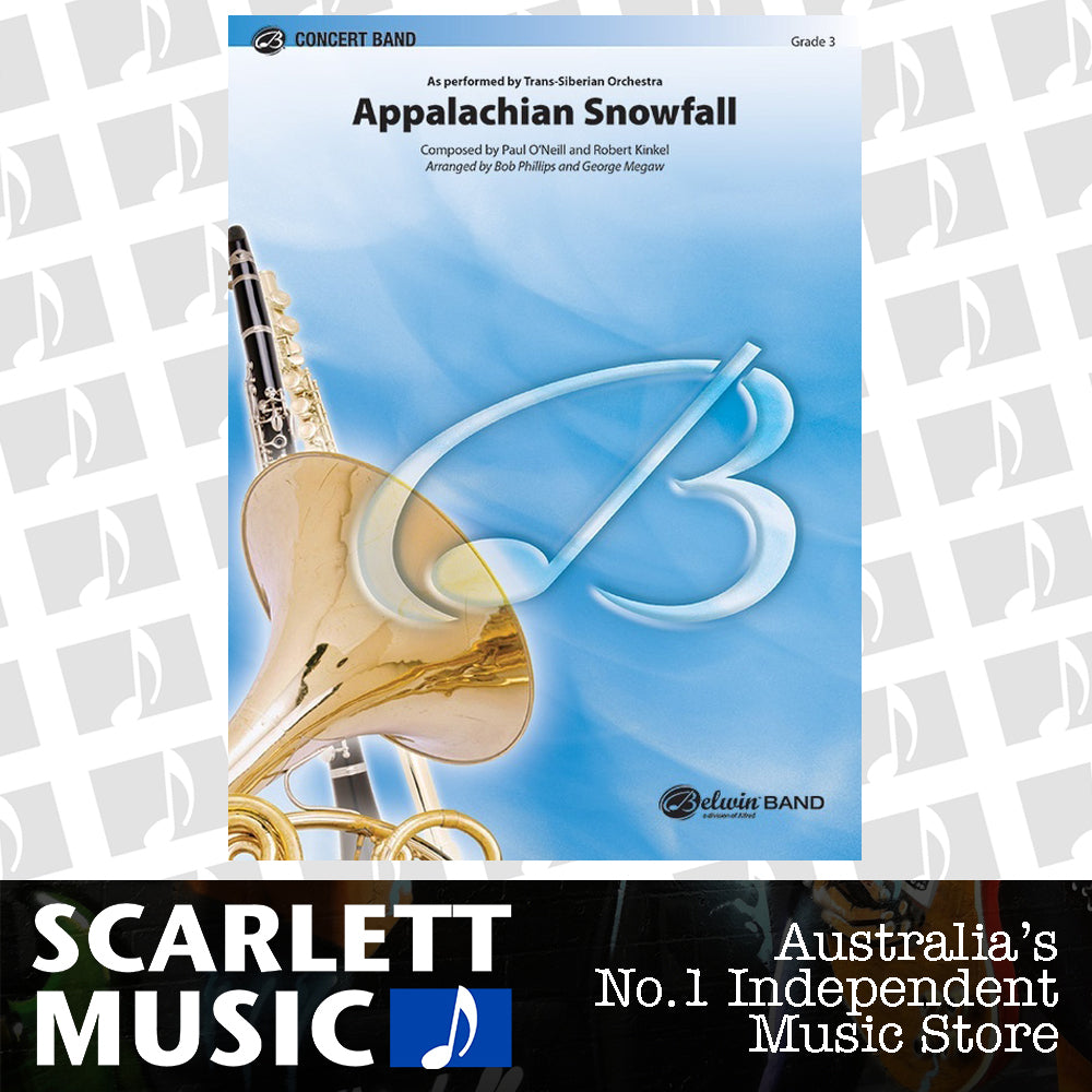 Appalachian Snowfall Concert Band Sheet Music Grade 3 — view 2