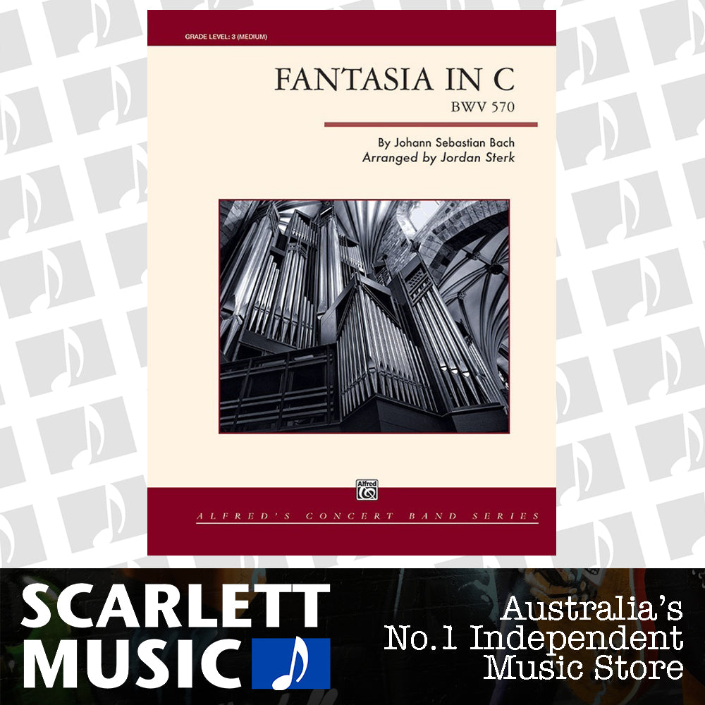 Fantasia In C BWV 570 Concert Band Gr 3 — view 2