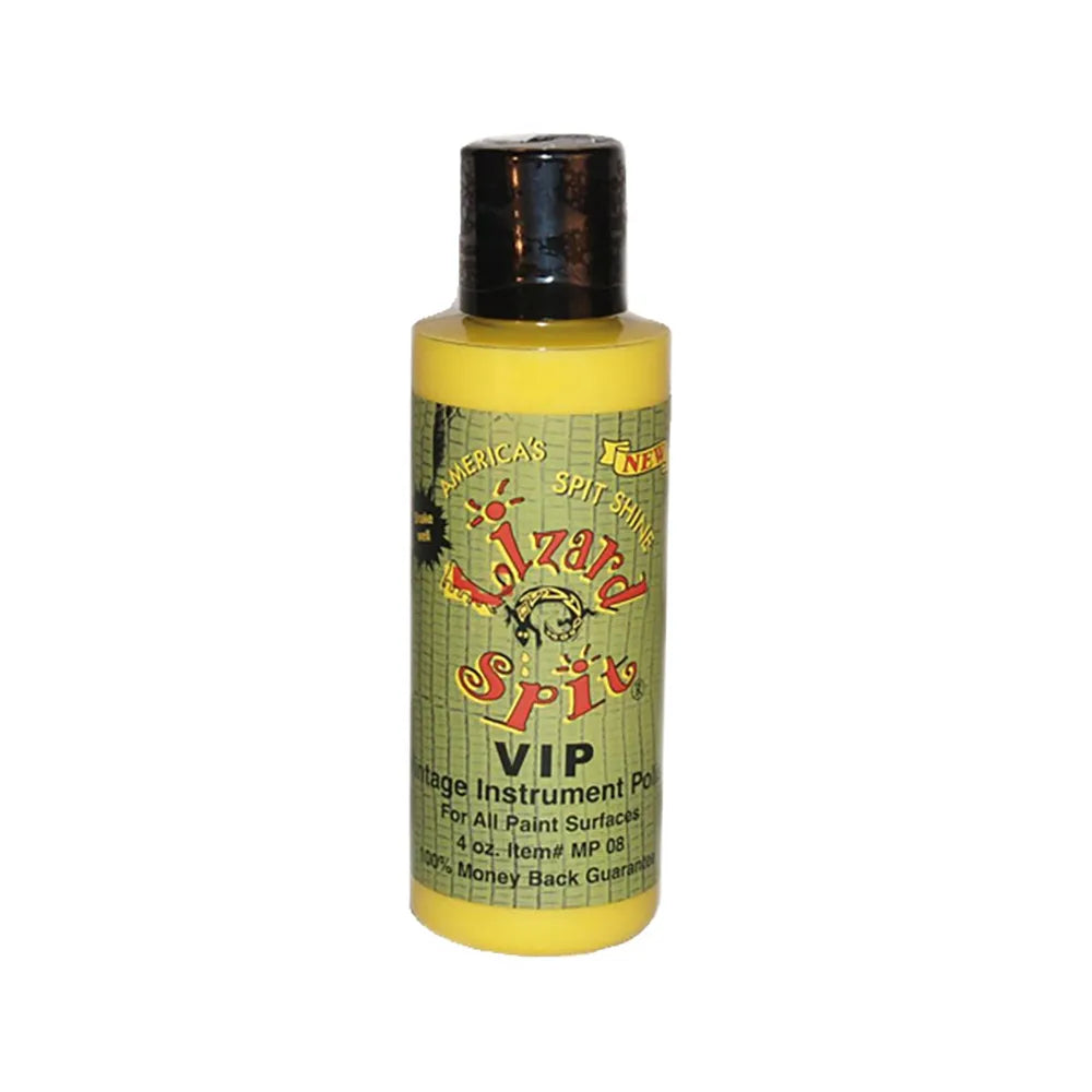 Lizard Spit V.I.P Vintage Instrument Polish 4oz Carnauba Wax MP08