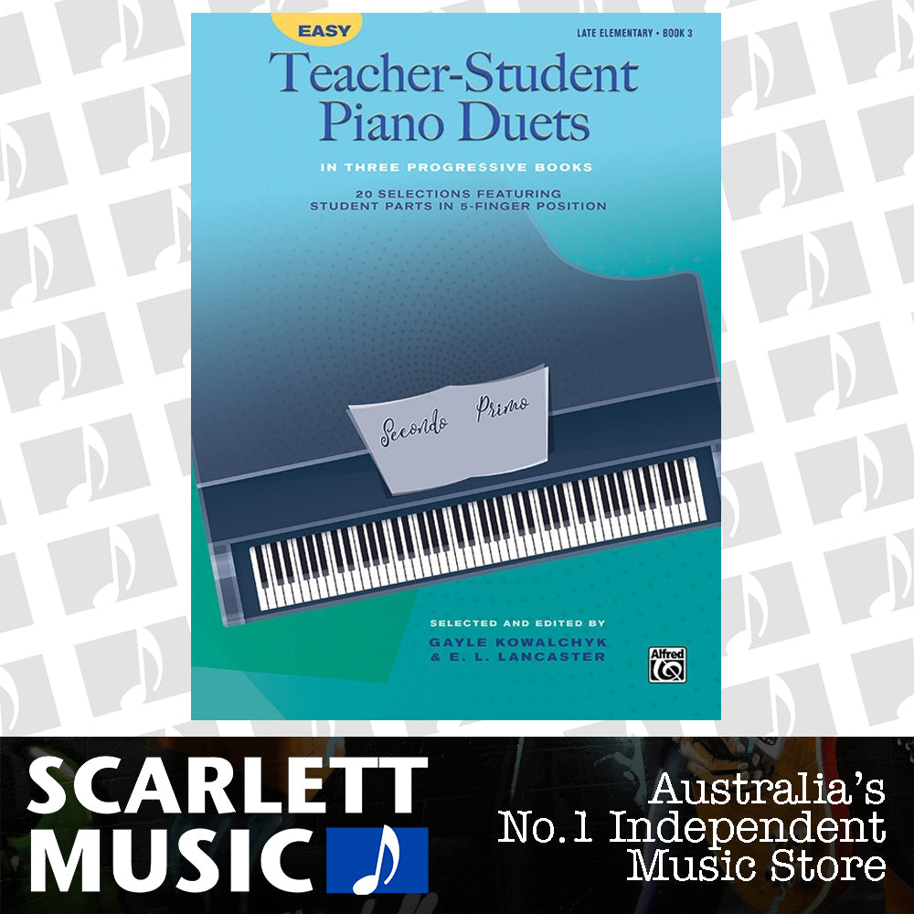 Easy Teacher-Student Piano Duets Book 3 — view 2