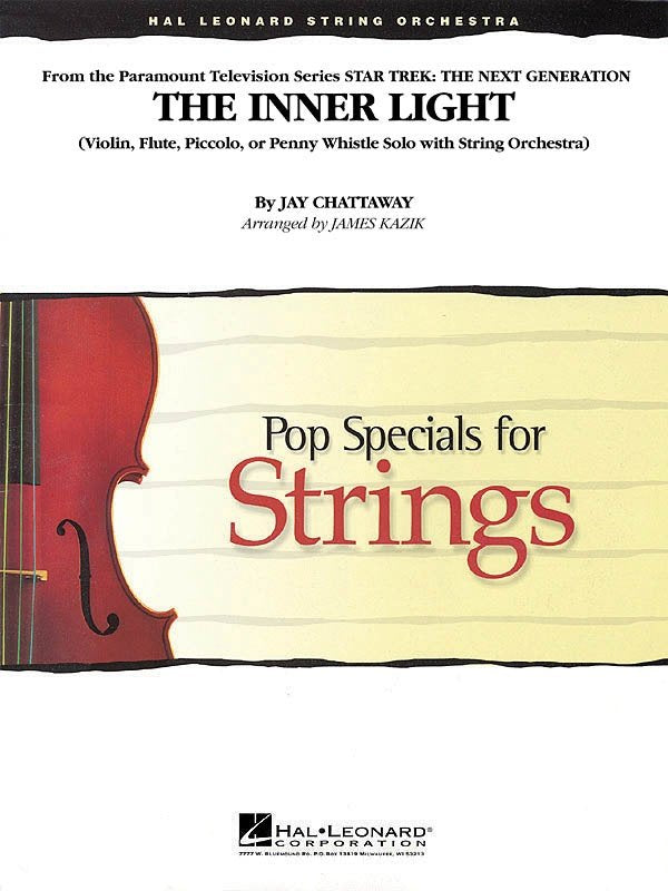 Inner Light (Solo with Strings) — String Orchestra Grade 3-4 (Hal Leonard Pop Specials for Strings)