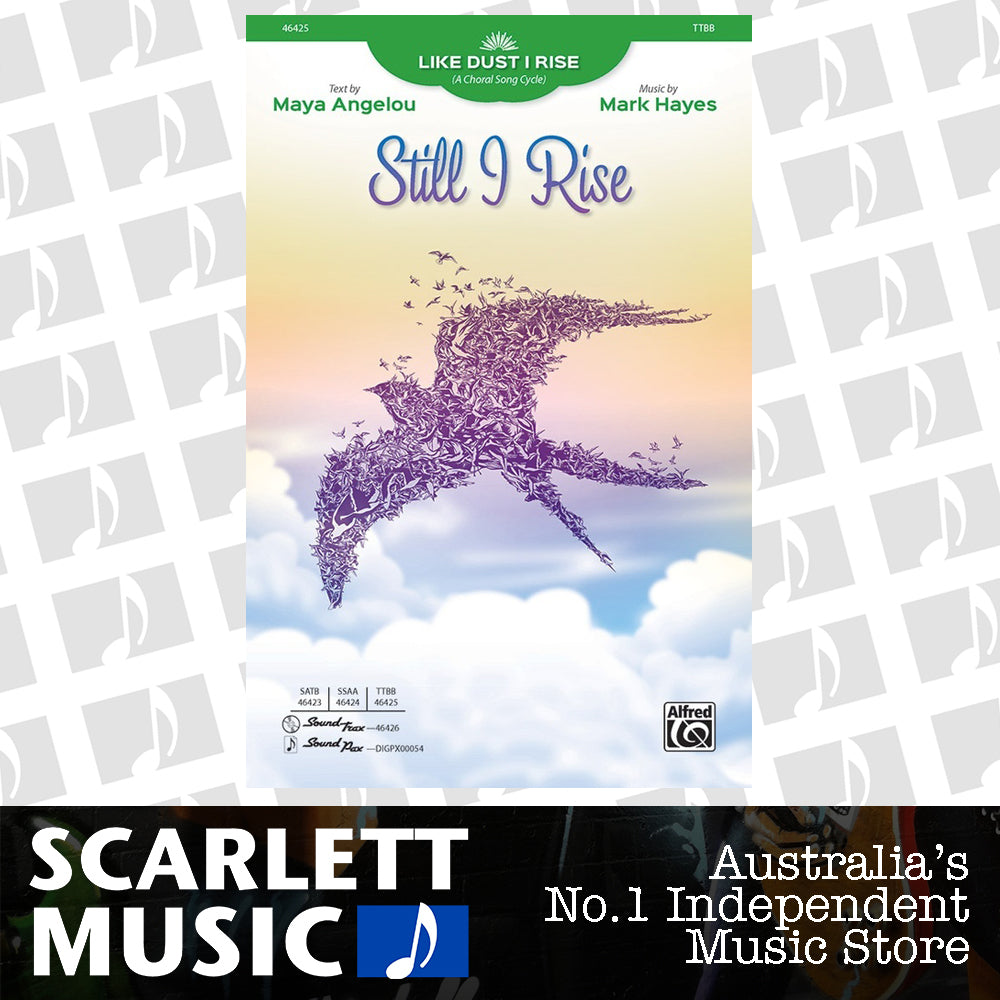 Still I Rise TTBB Choral Sheet Music — view 2