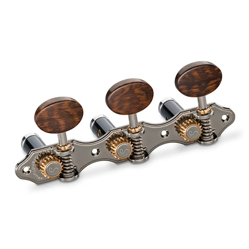 Schaller GrandTune Classic Hauser Deluxe Black Rollers with Ball Bearings