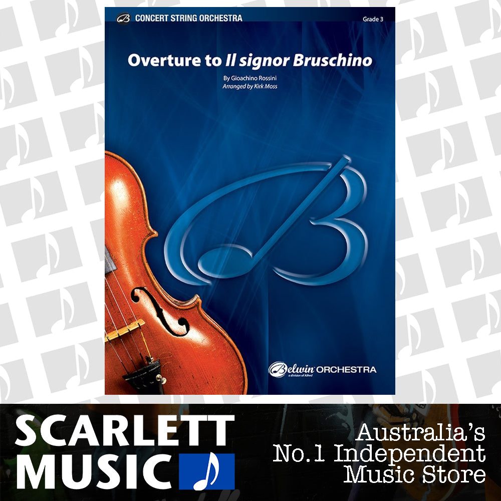 Overture To Il Signor Bruschino String Orchestra Gr 3 — view 2