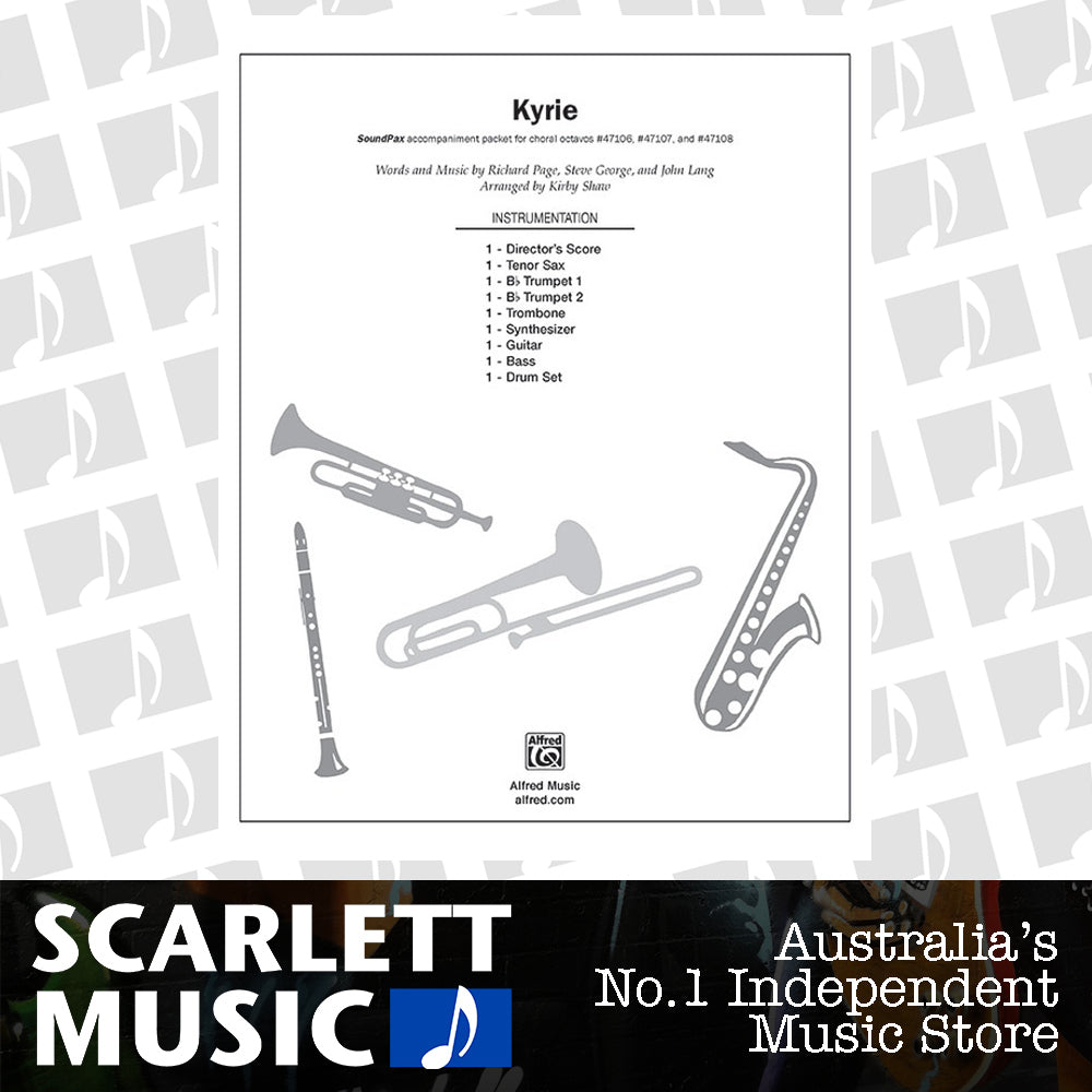 Kyrie Soundpax Instrumental Parts — view 2
