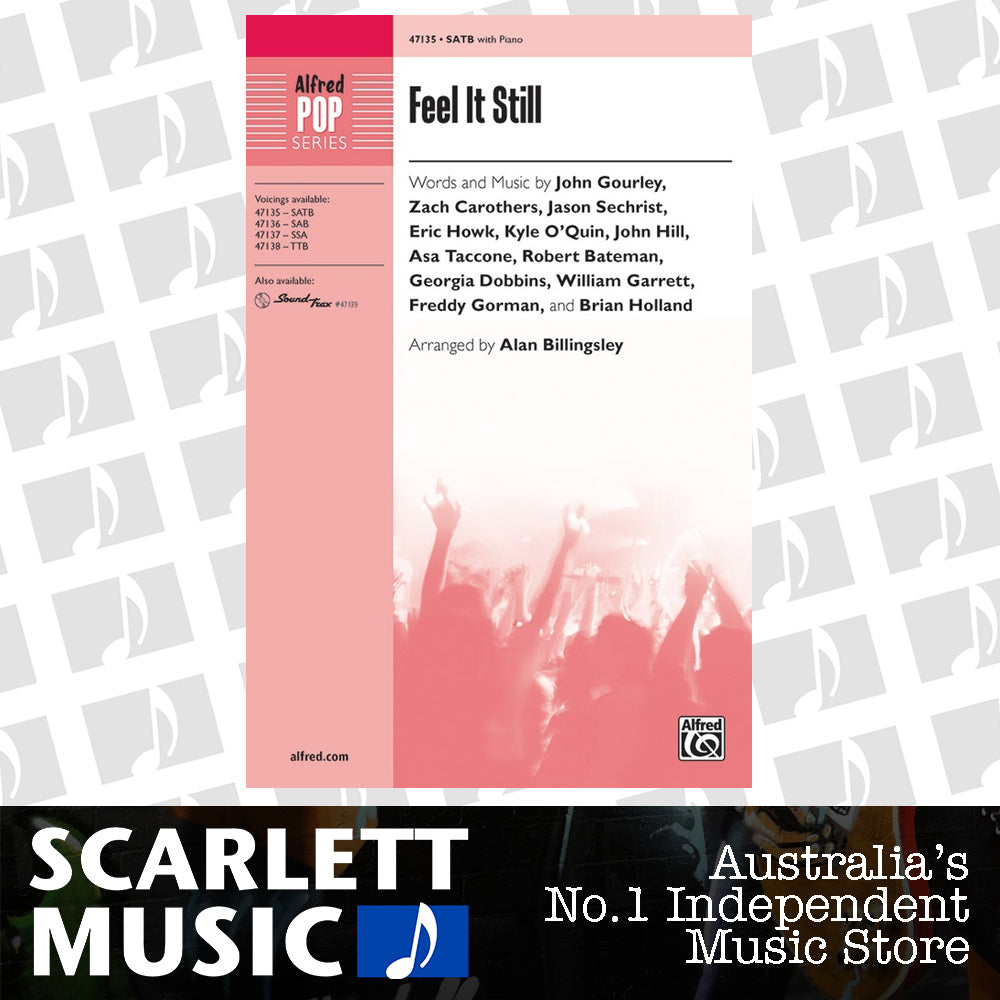 Feel It Still SATB — view 2