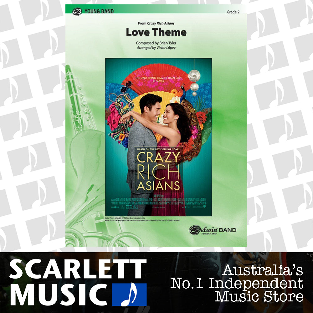Love Theme From Crazy Rich Asians Concert Band Gr 2 — view 2