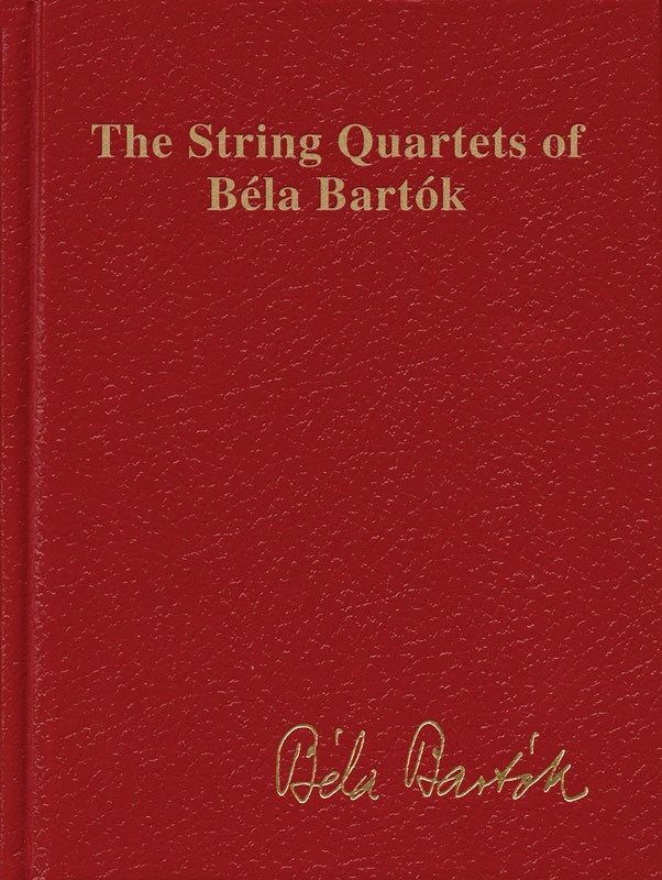 String Quartets Of Bartok Hardcover Study Sc (Music Score)