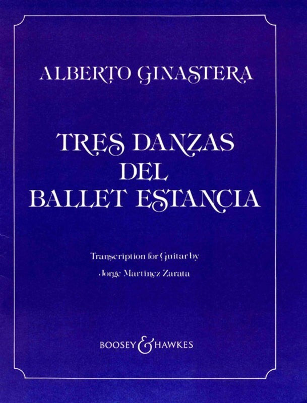 Tres Danzas Estan Guitar (Softcover Book)