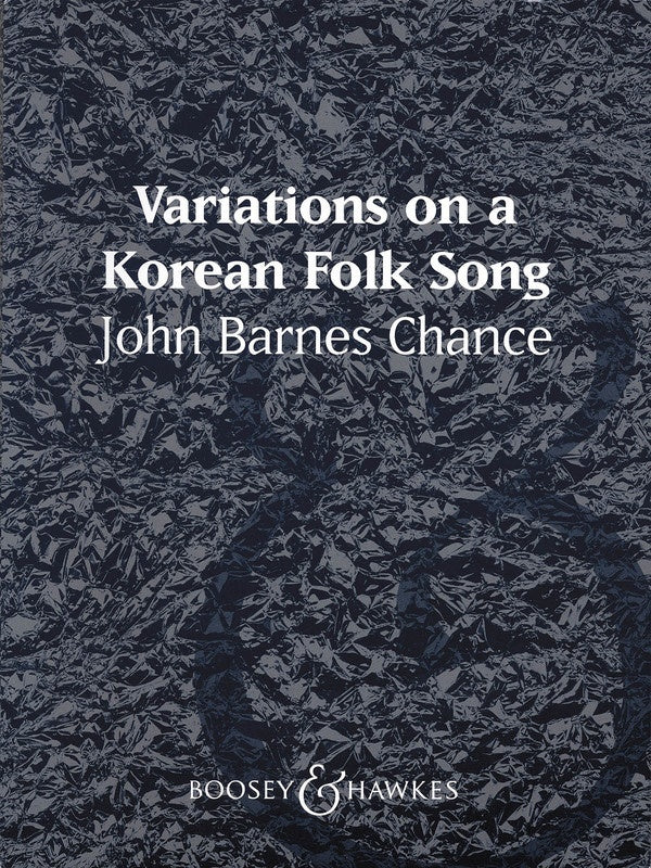 Variations On Korean Folk Song Full Score