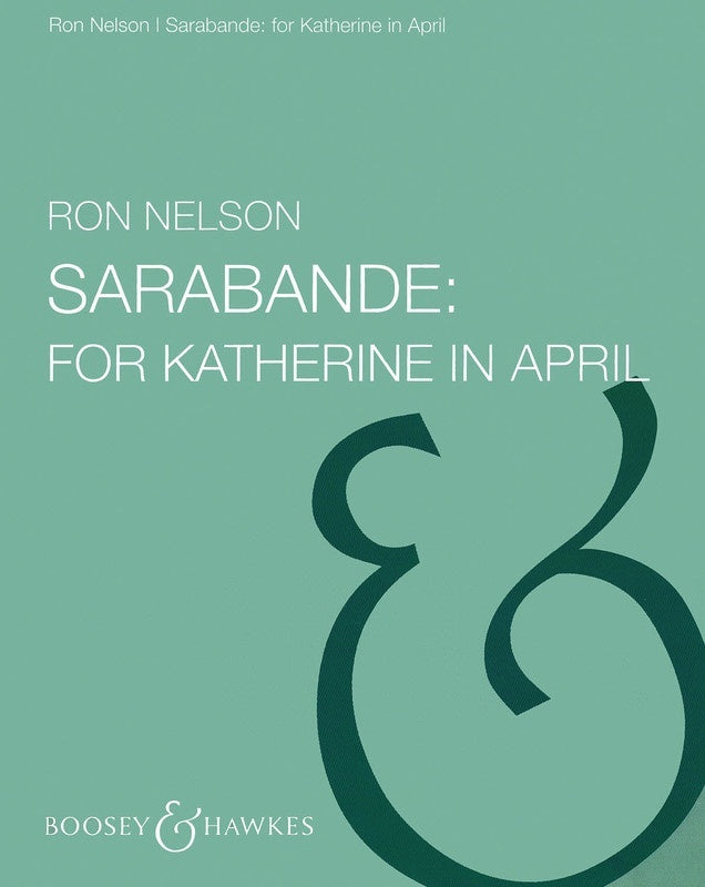 Sarabande Kath Score/Parts